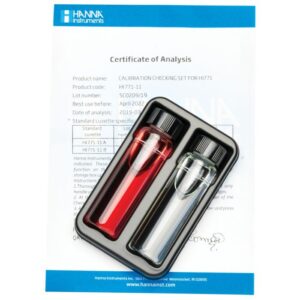 Chlorine Ultra High Range Checker® HC Calibration Check Set - HI771-11